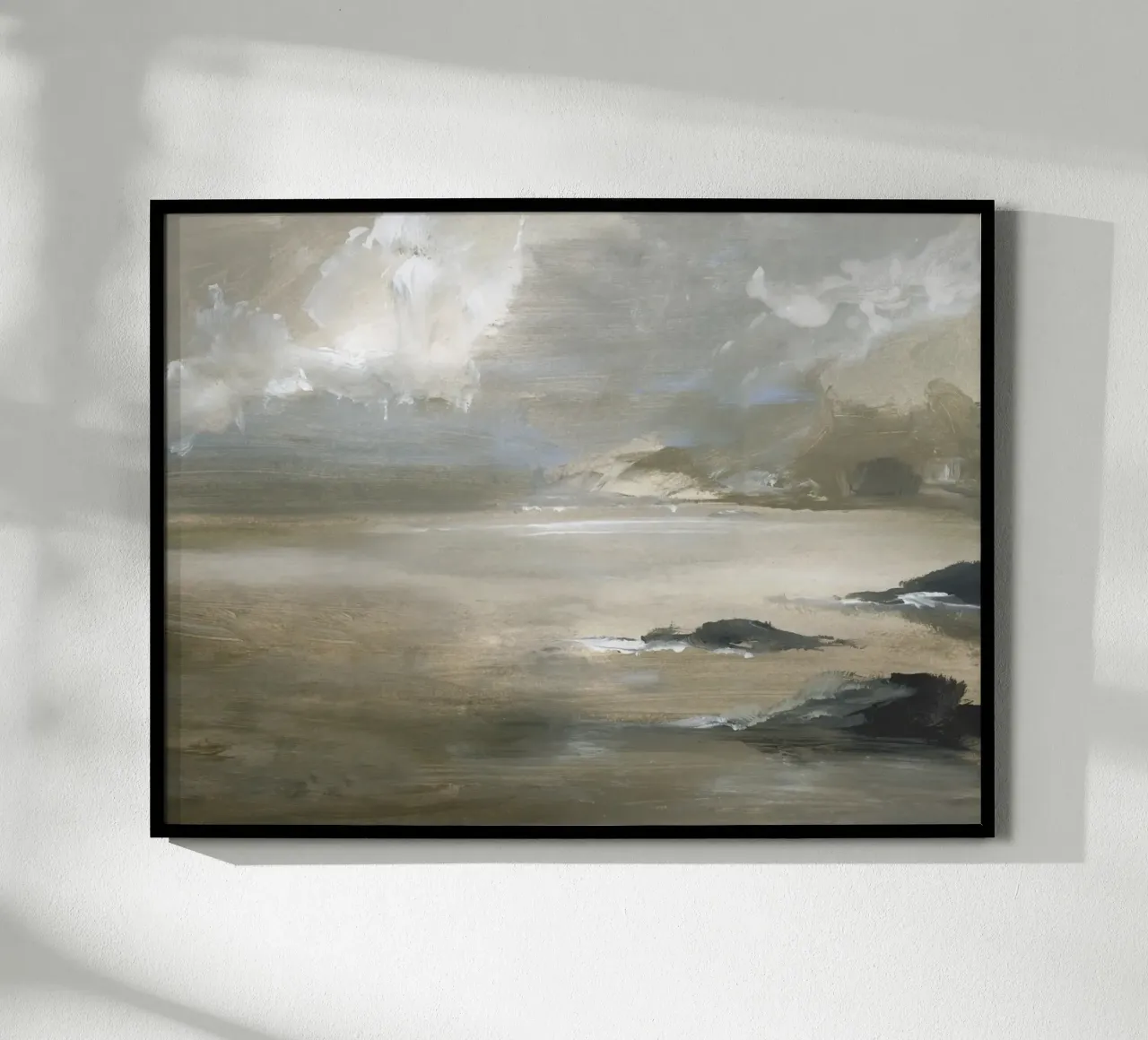 Bay Breeze poster with aluminum frame by Dan Hobday