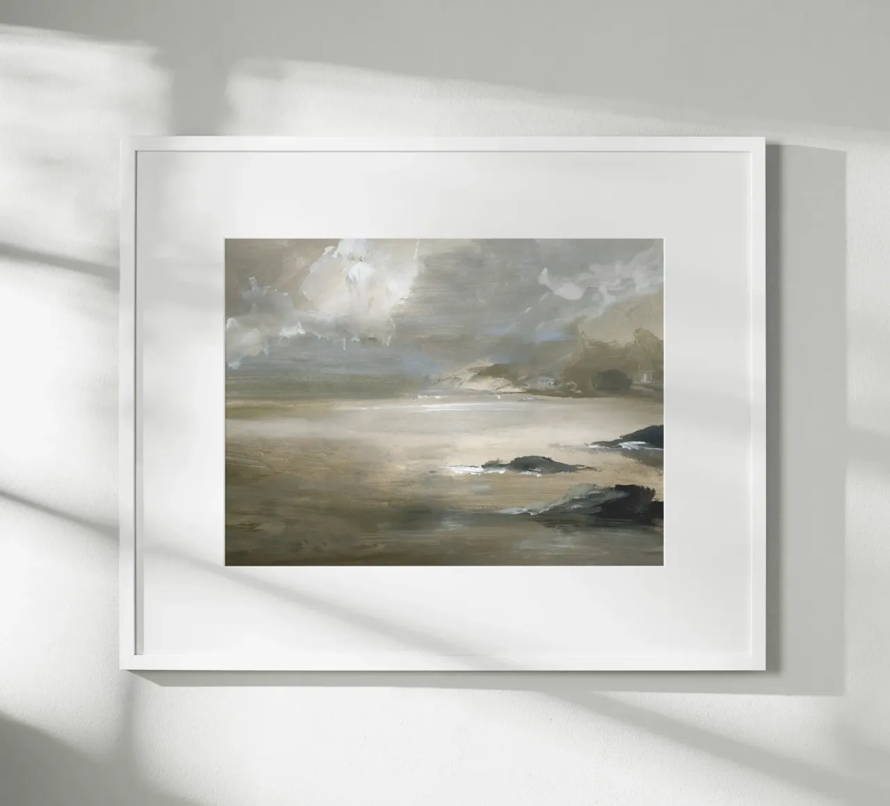 Bay Breeze poster with aluminum frame by Dan Hobday
