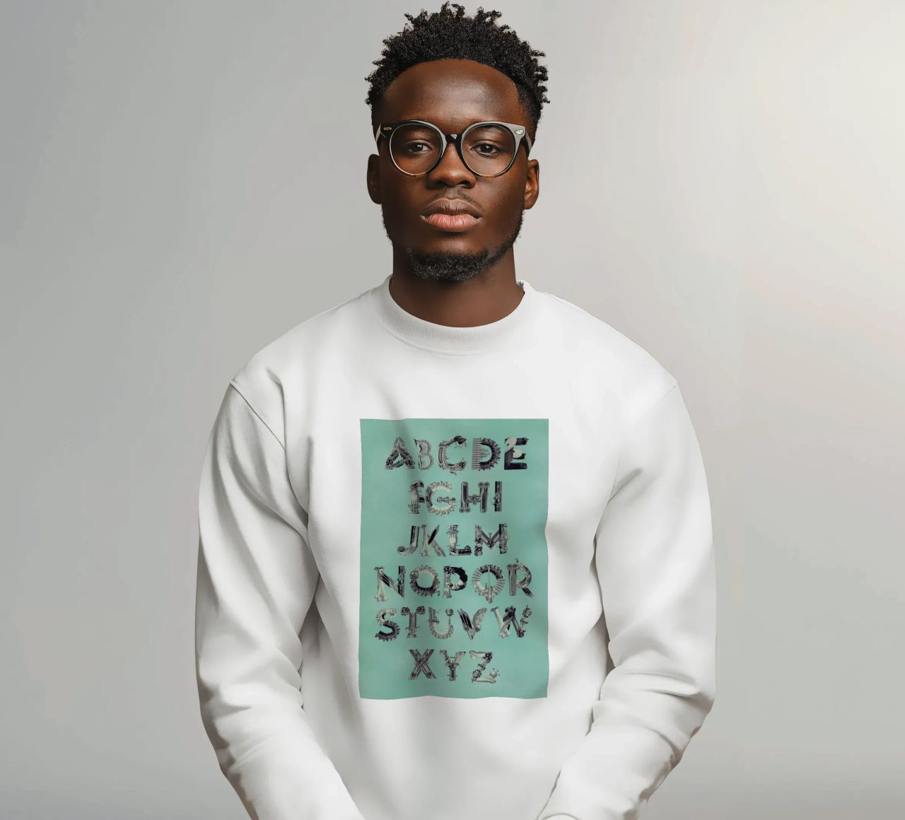Steampunk Alphabet A-Z sudadera de Birgit Palma