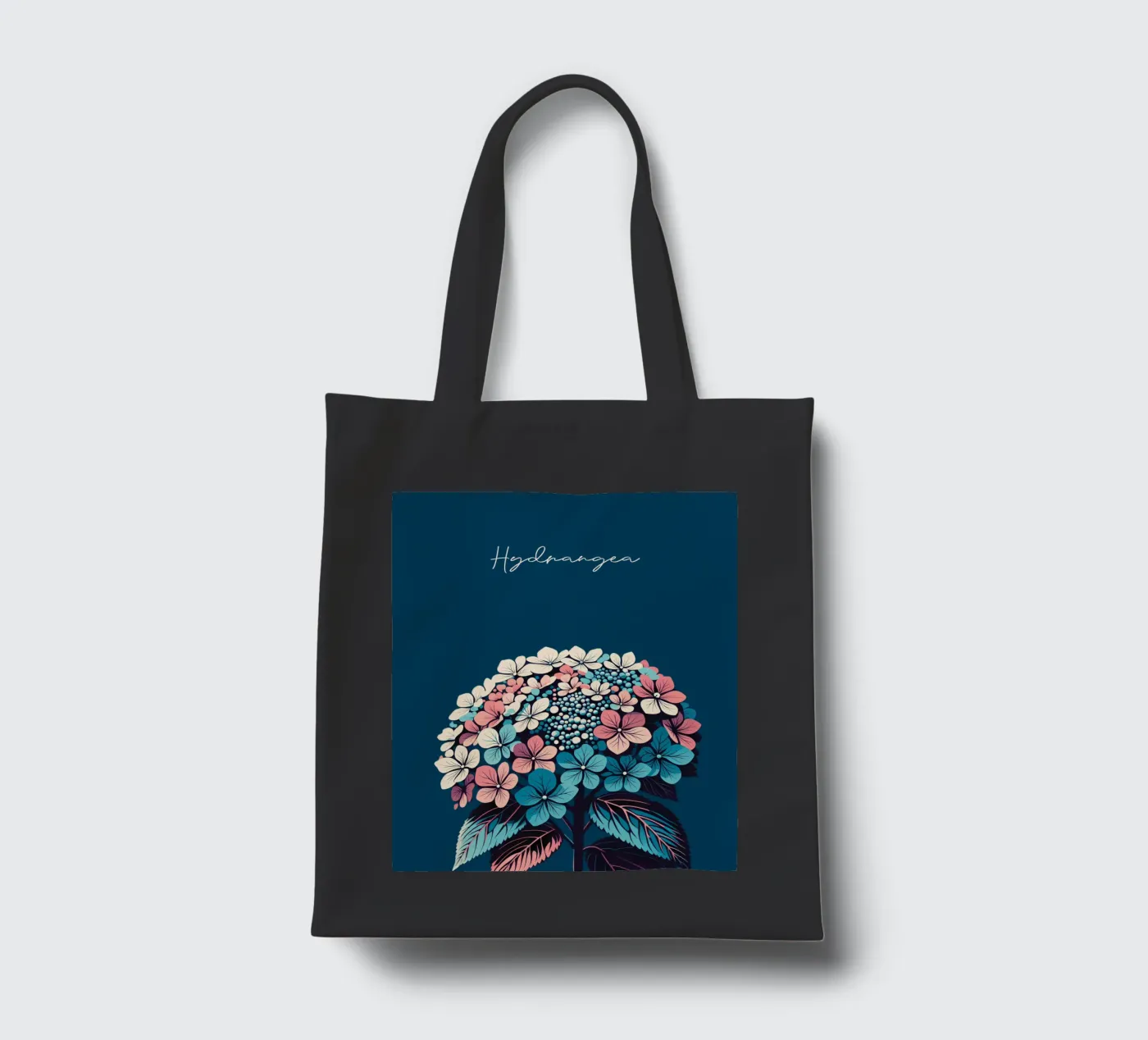 Hydrangea tote bag by Digital Naive