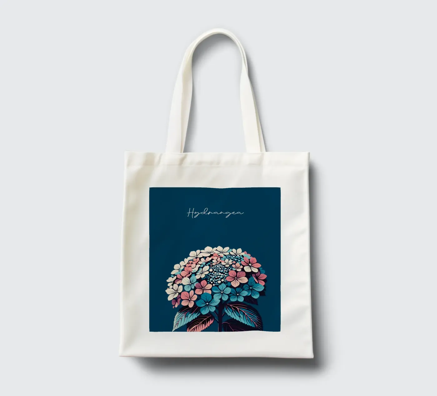 Hydrangea tote bag by Digital Naive