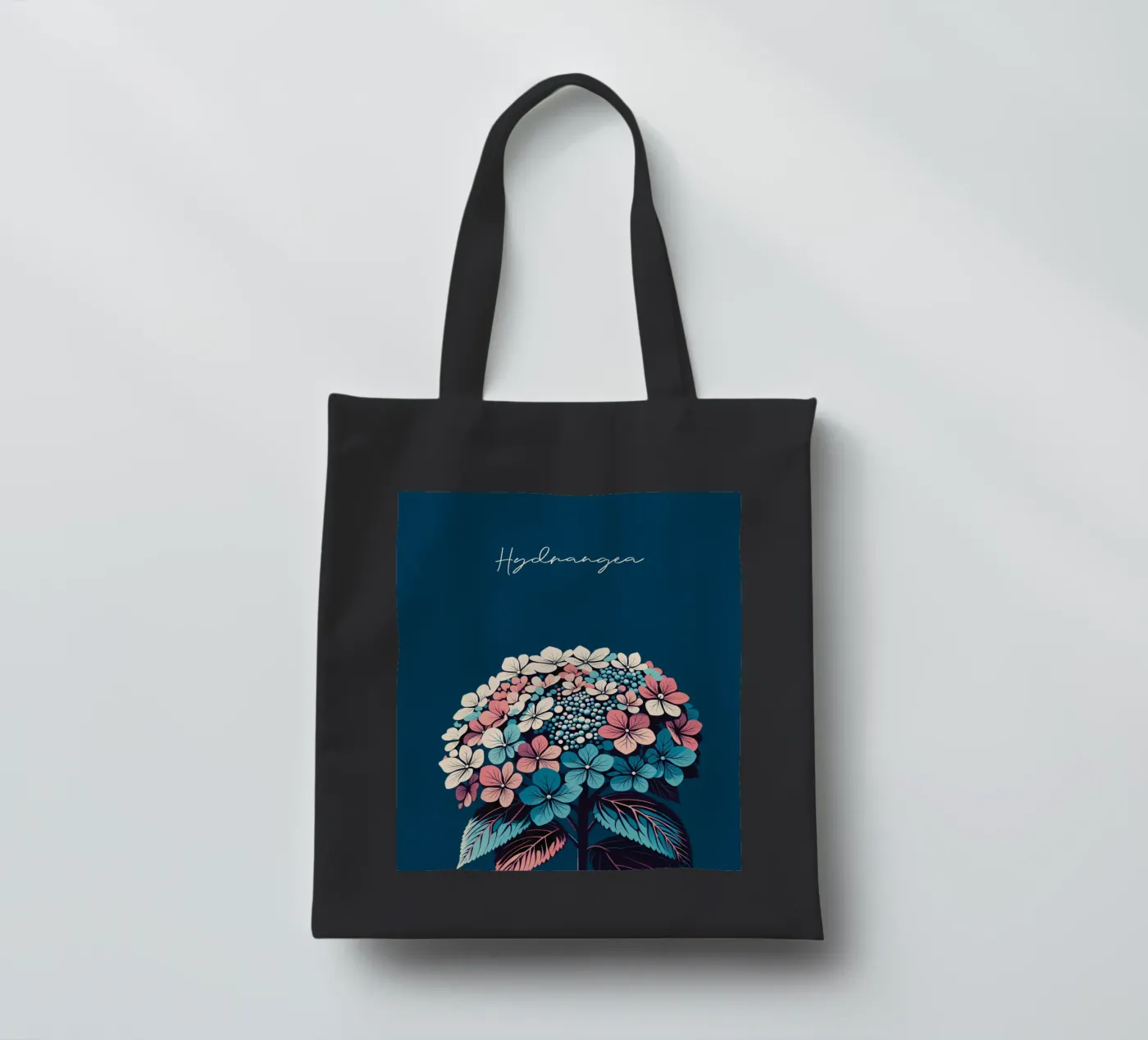 Hydrangea tote bag by Digital Naive