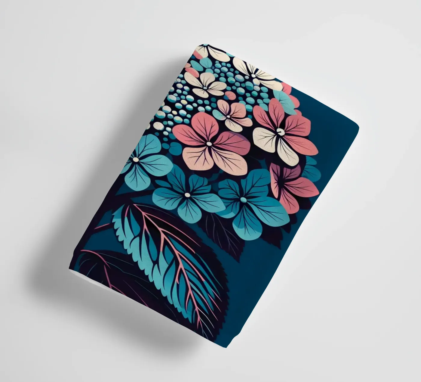 Hydrangea towel by Digital Naive