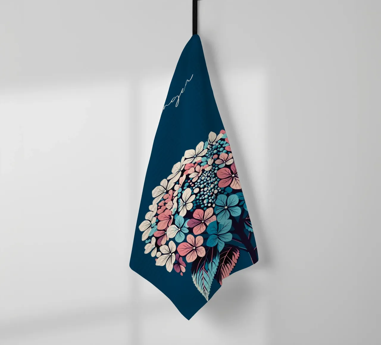 Hortensia torchon de Digital Naive