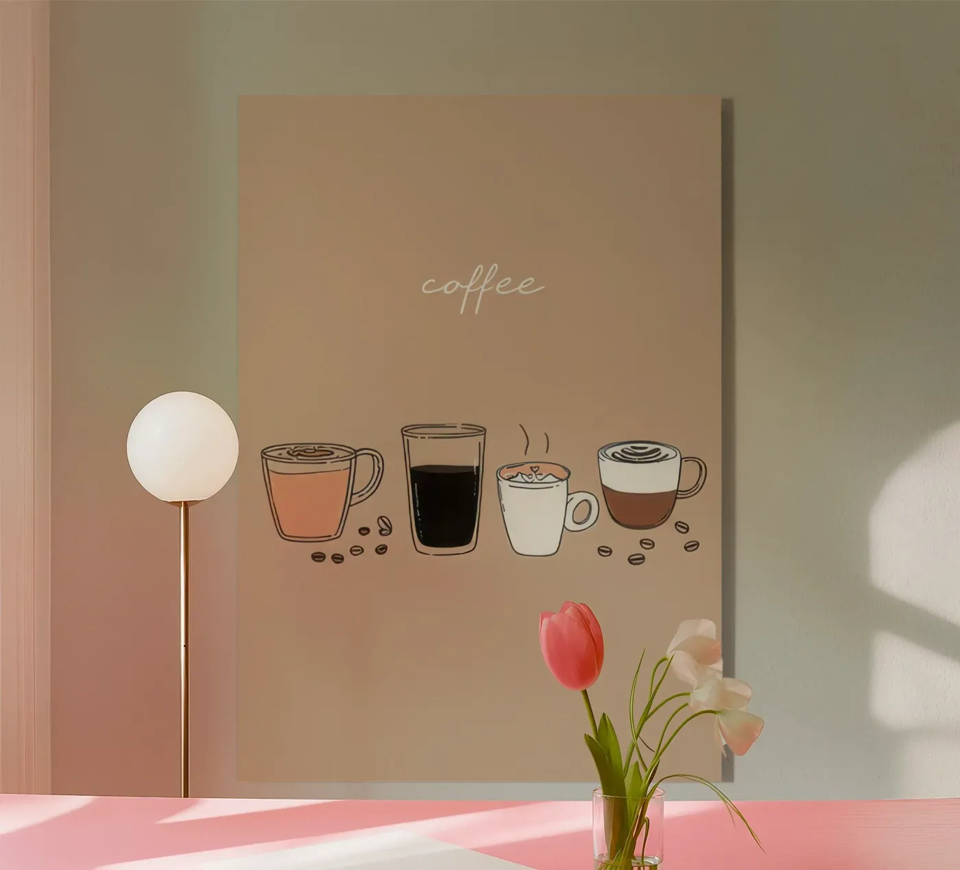 Servizio da caffè plexiglass da george andreas