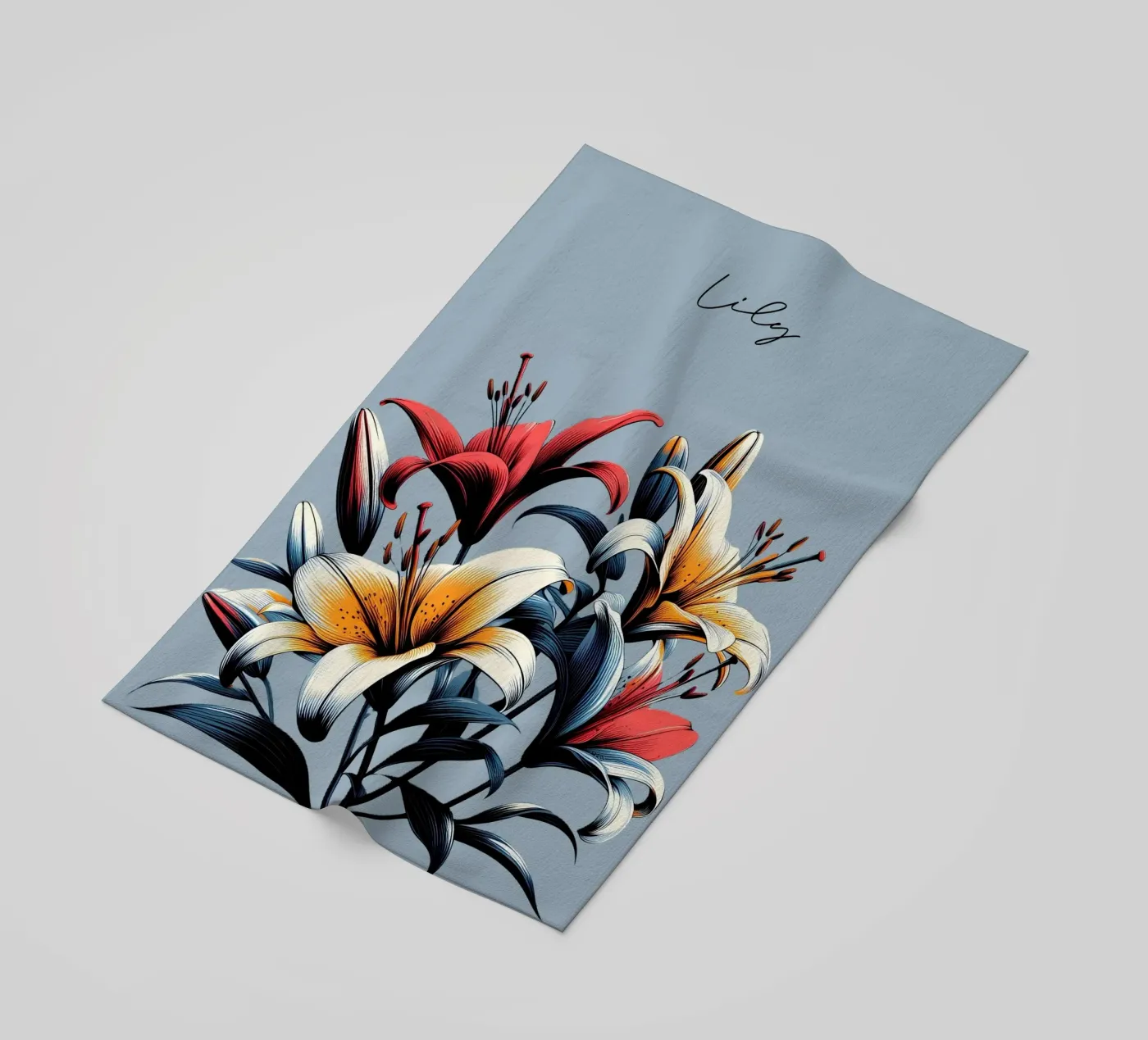 Lilies telo mare da Digital Naive