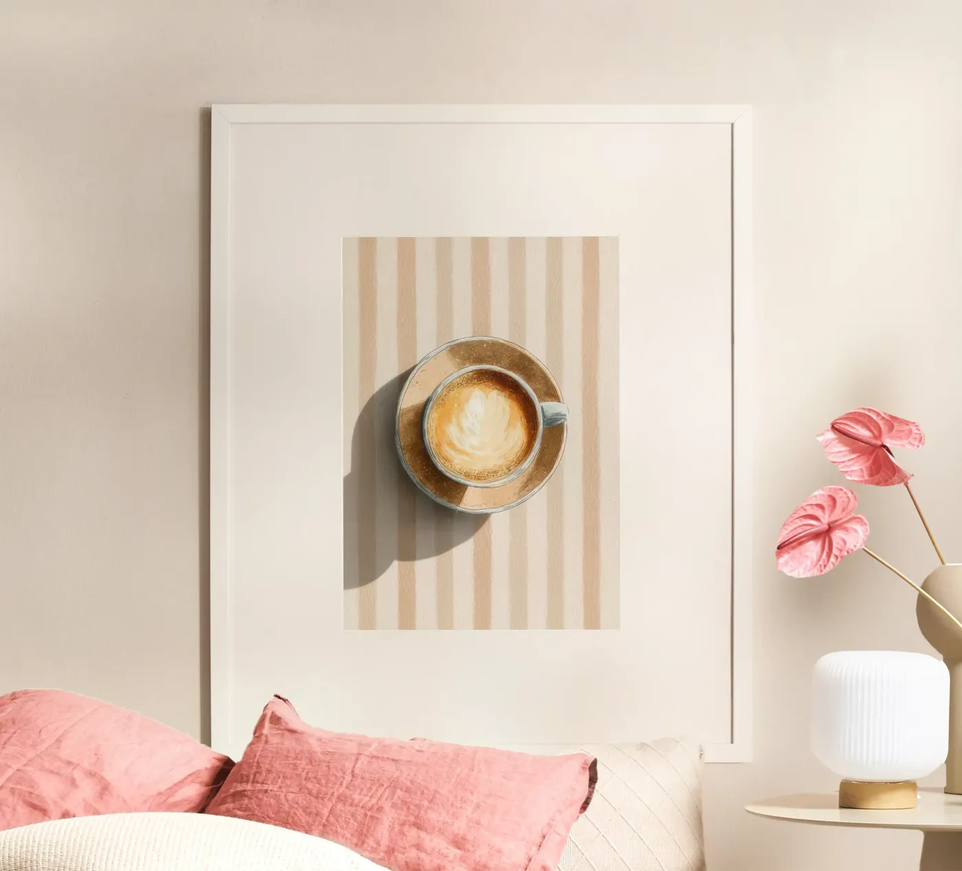 Caffè con latte poster da george andreas