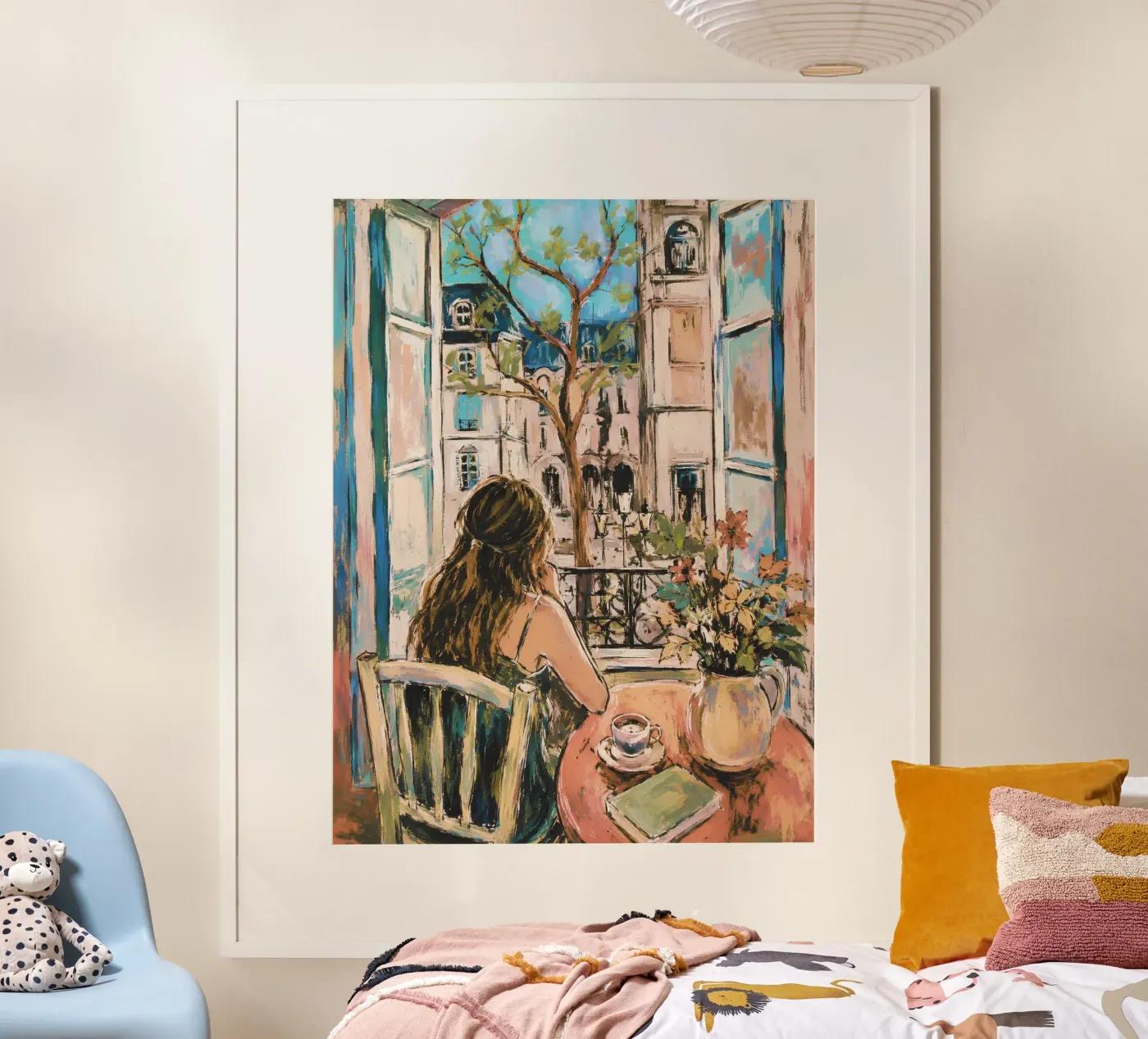 Threw the window poster by Taika Tori Art