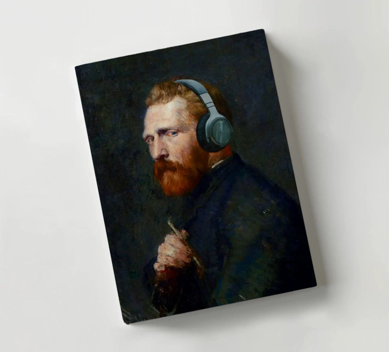 Vincent – Van Gogh’s Self-Portrait with a Modern Twist notebook by Studio Mooodz