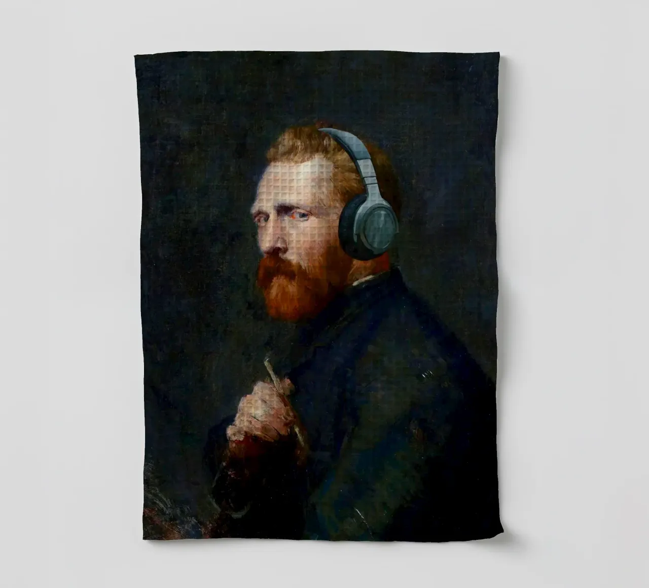 Vincent - L'autoritratto di Van Gogh in chiave moderna canovaccio da cucina da Studio Mooodz