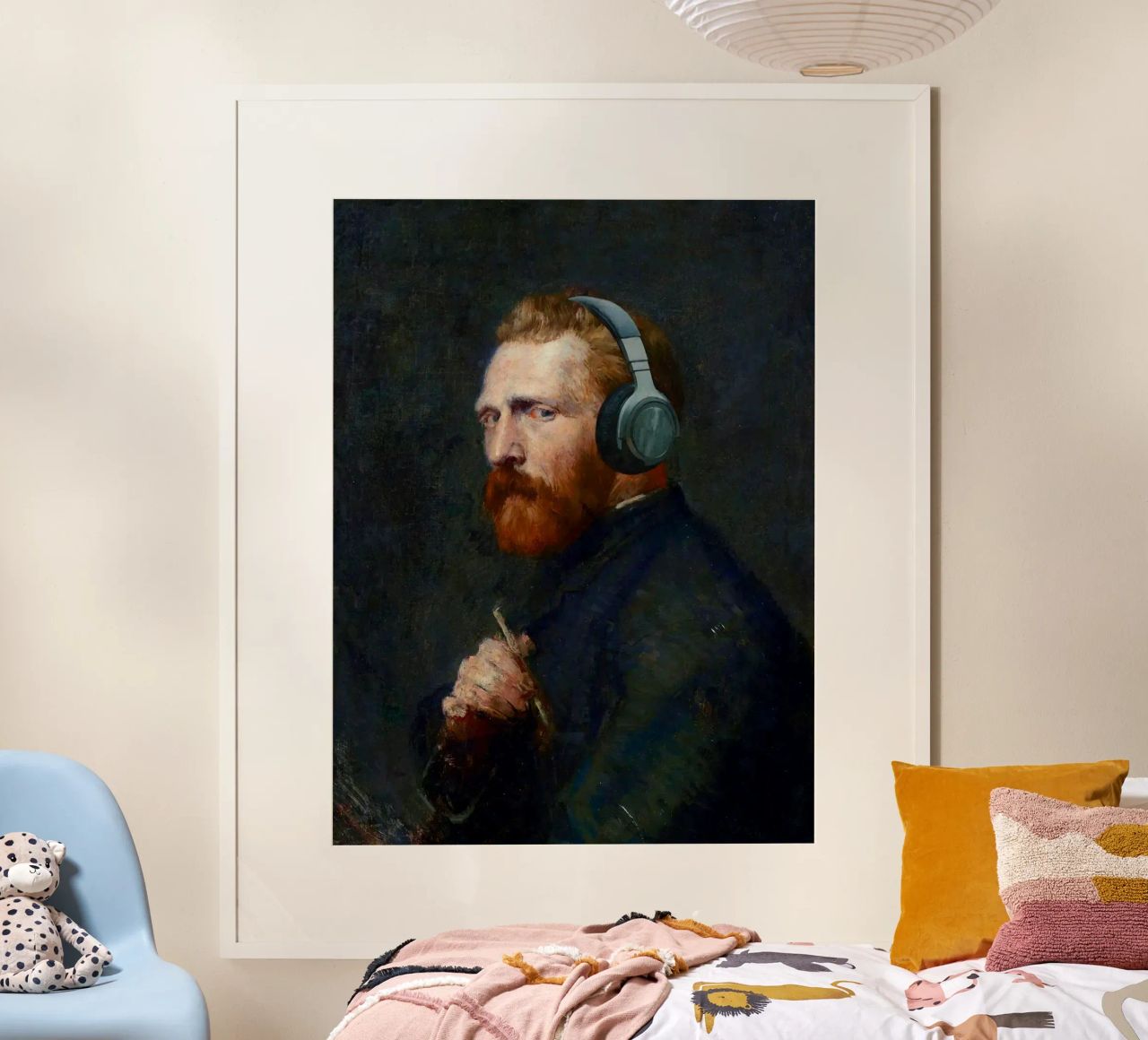 Vincent – Van Gogh’s Self-Portrait with a Modern Twist poster by Studio Mooodz