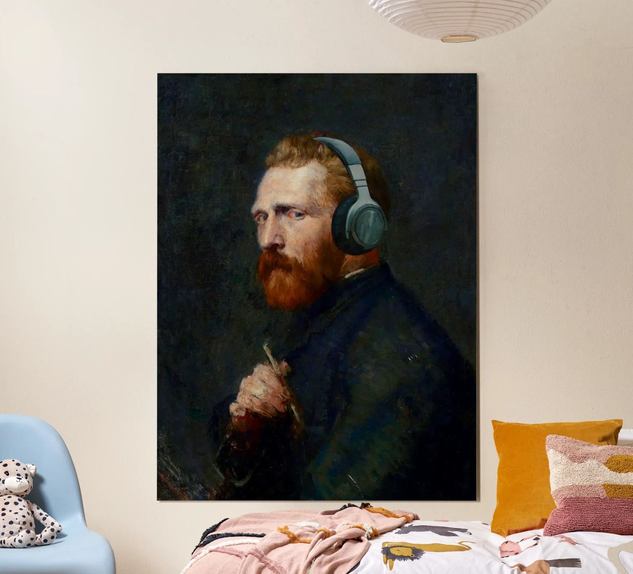 Vincent – Van Gogh’s Self-Portrait with a Modern Twist poster by Studio Mooodz