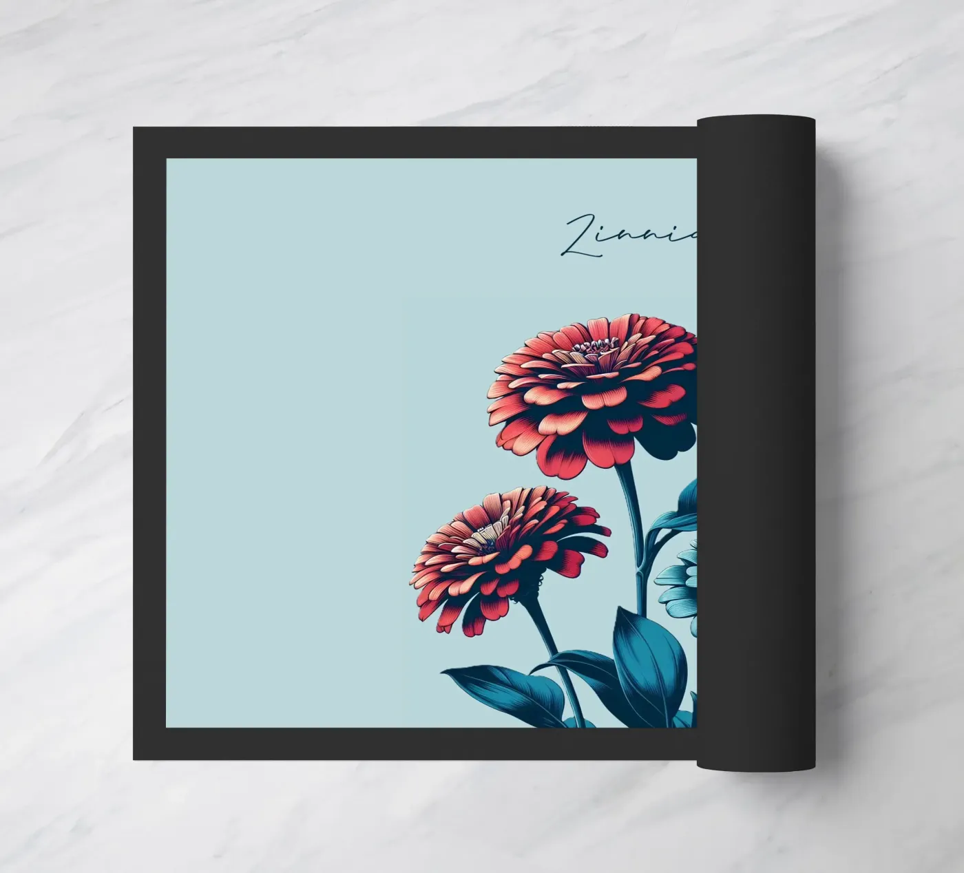 Zinnia zerbino da Digital Naive