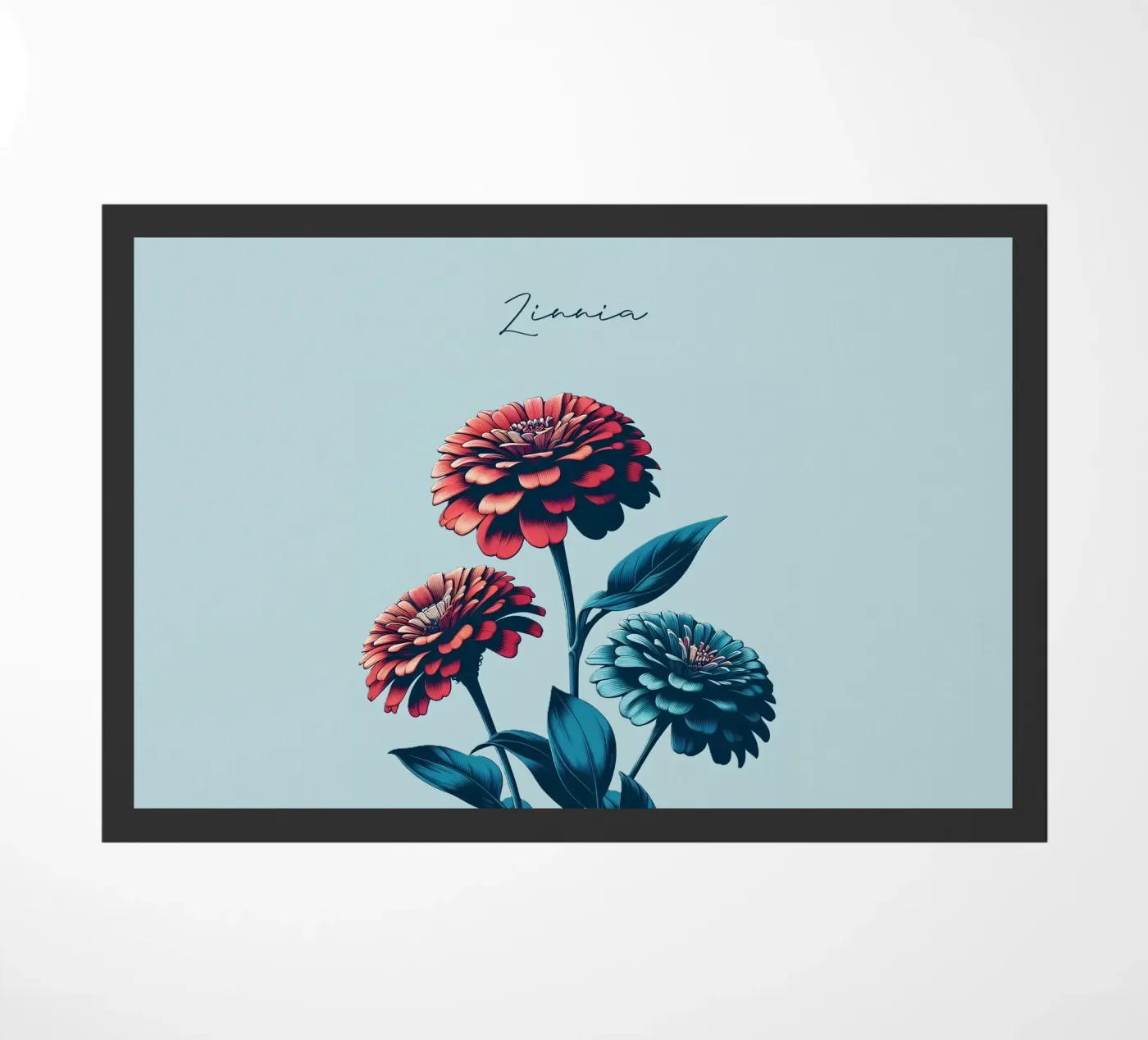 Zinnia zerbino da Digital Naive