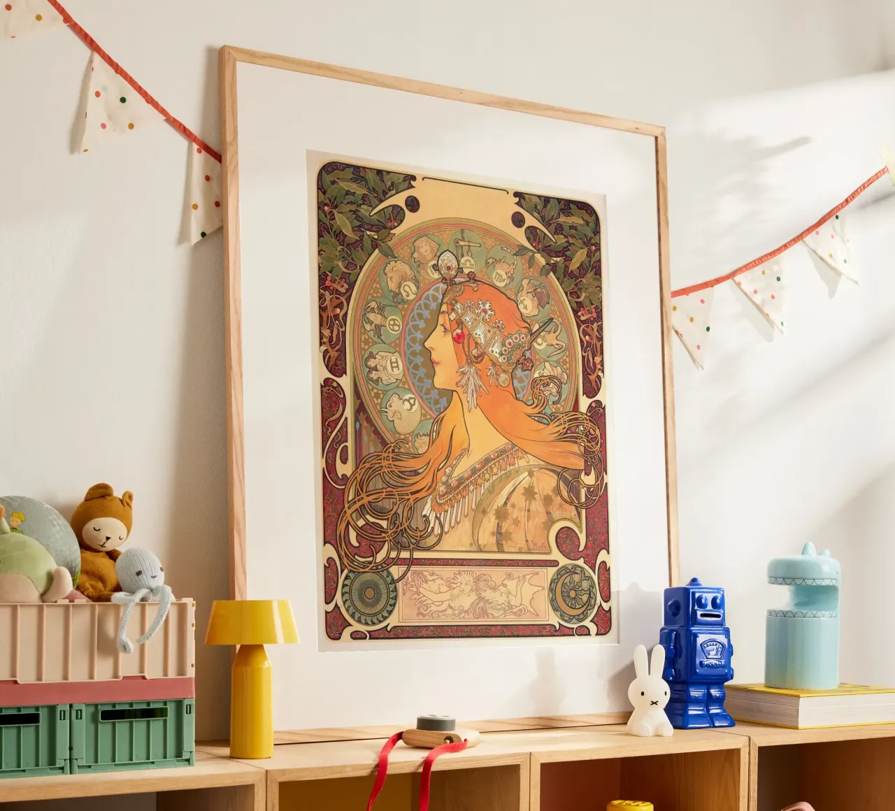 Alphonse mucha - zodiac poster by William Store