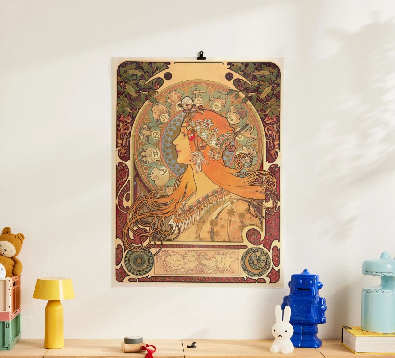 Alphonse mucha - zodiaque poster de William Store