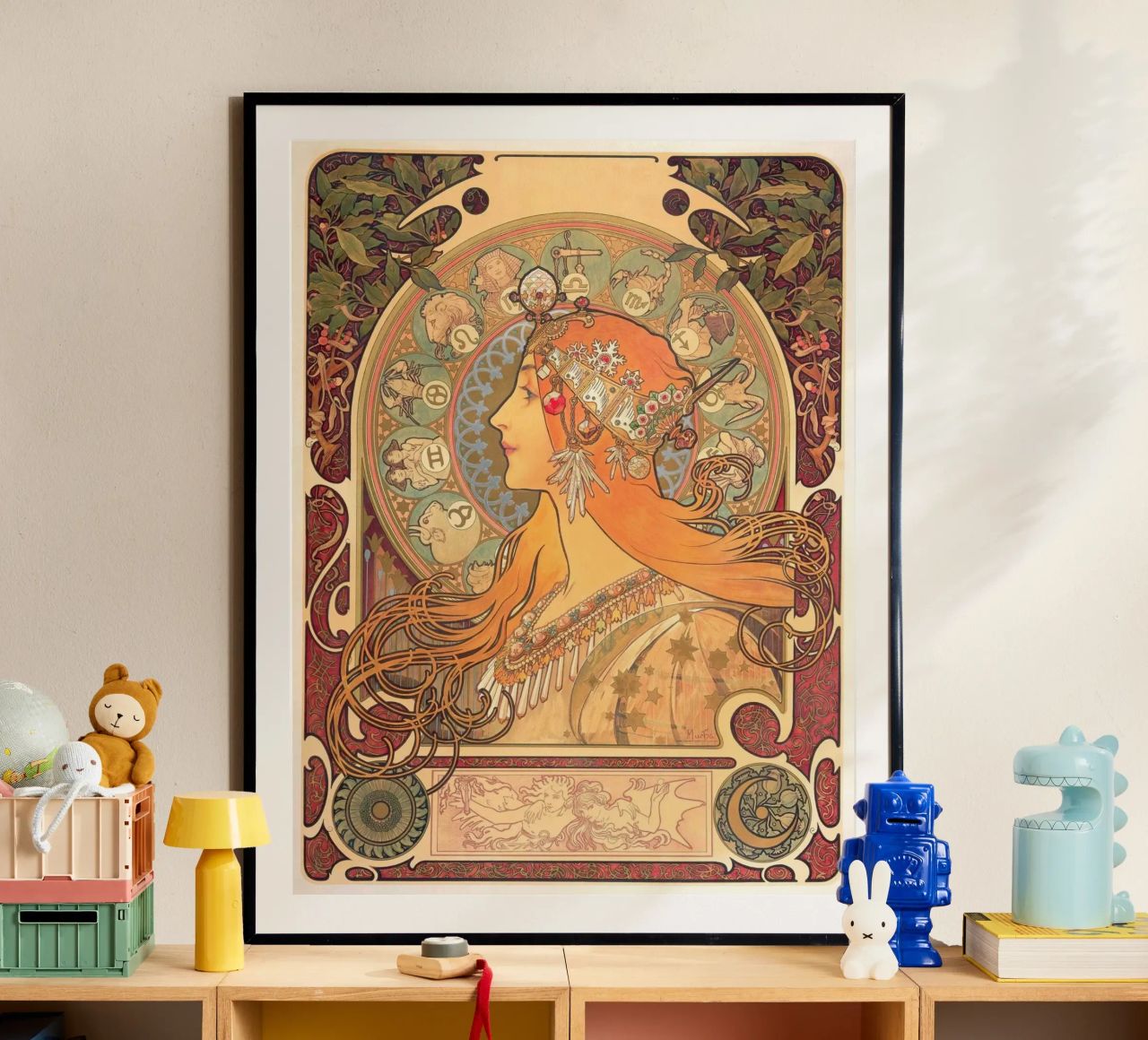 Alphonse mucha - zodiaque poster de William Store
