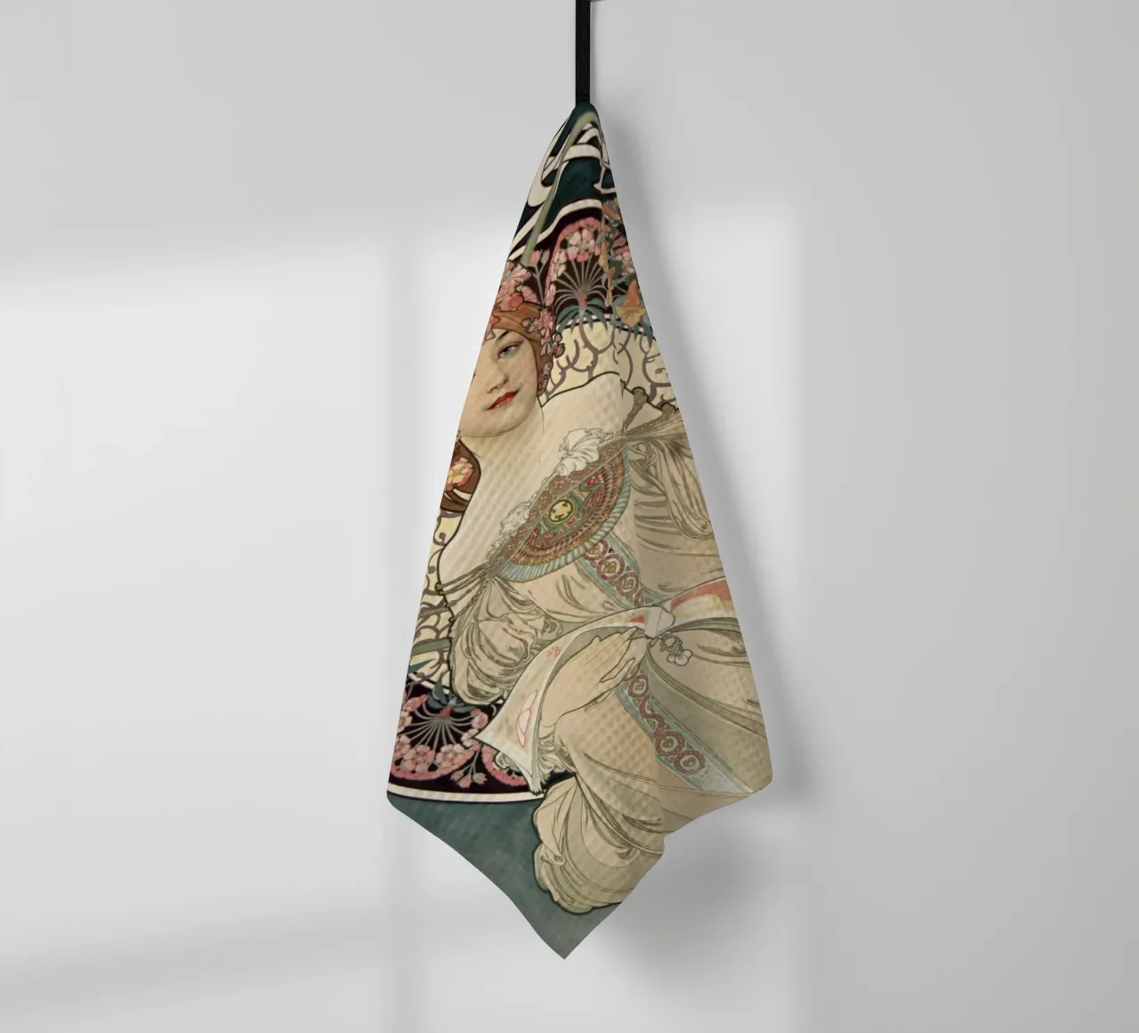 Alphonse Mucha - Rêverie torchon de William Store