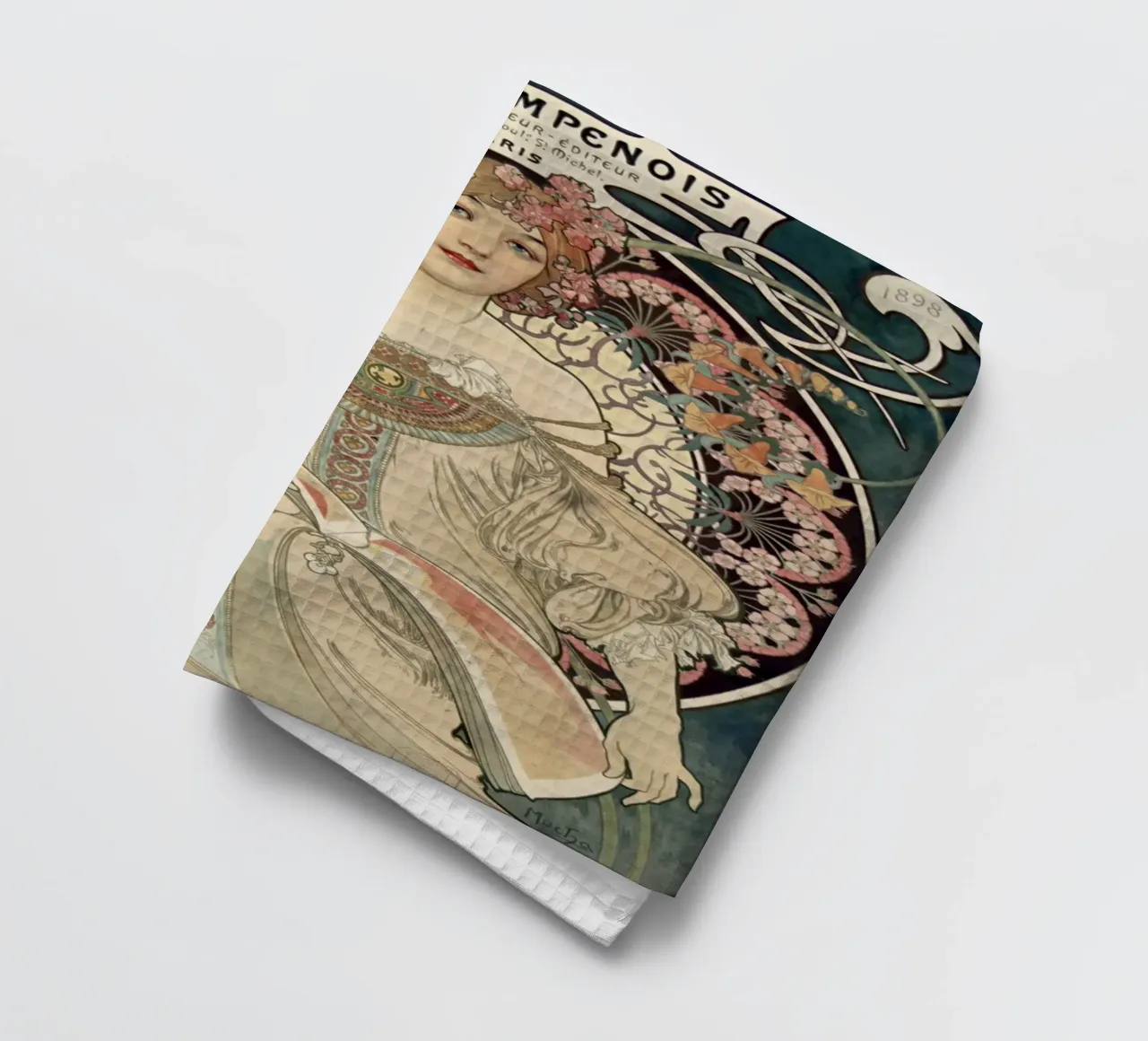 Alphonse Mucha - Rêverie torchon de William Store