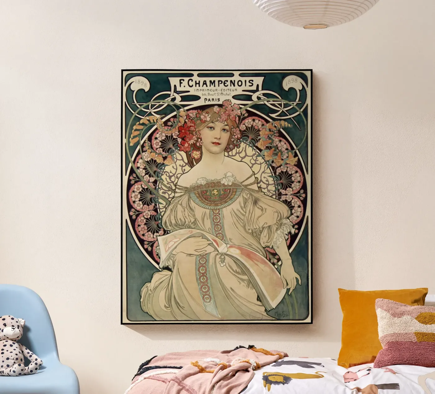 Alphonse Mucha - Reverie plexiglass da William Store