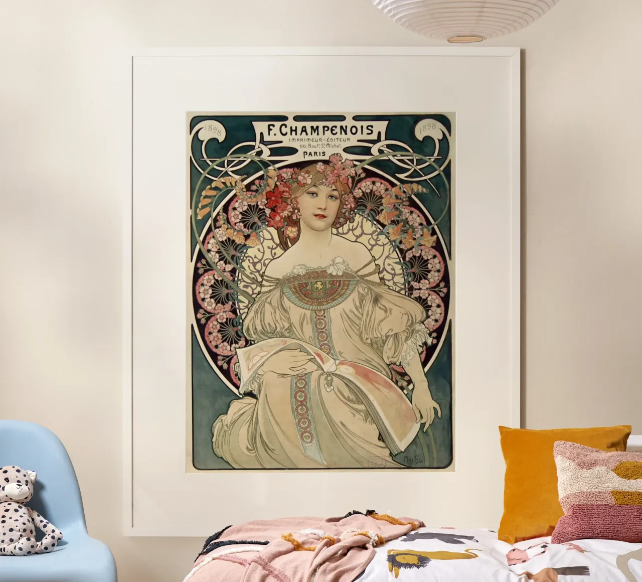 Alphonse Mucha - Reverie poster da William Store