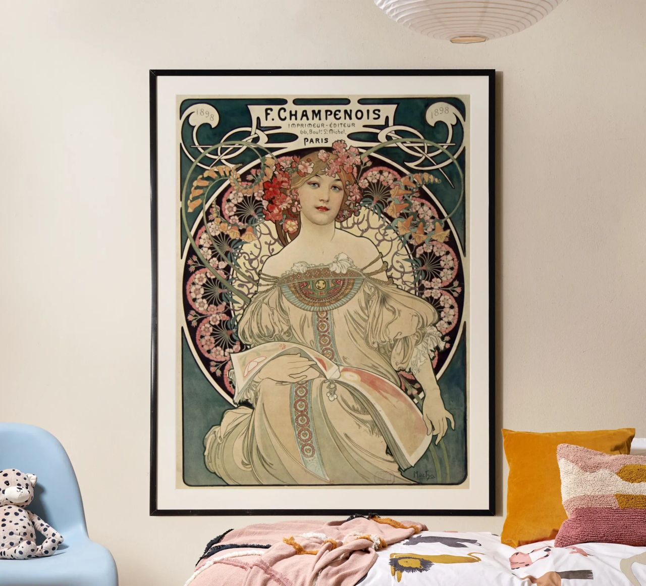 Alphonse Mucha - Reverie poster da William Store