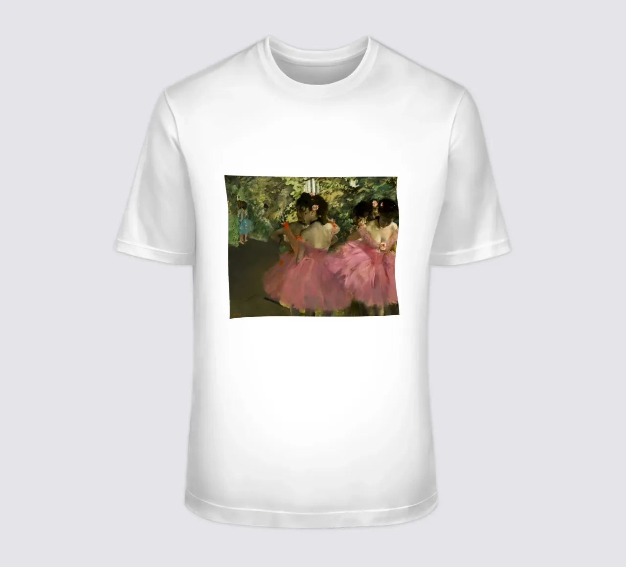 Edgar Degas - Ballerine in rosa t-shirt da Timeless Artworks