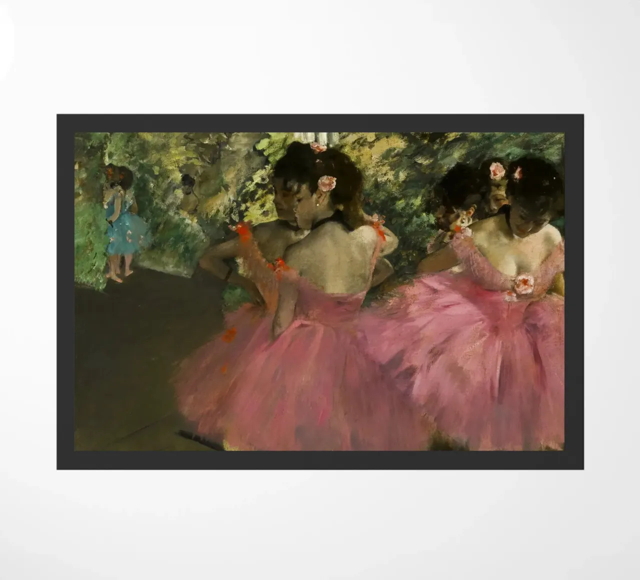 Edgar Degas - Ballerine in rosa zerbino da Timeless Artworks