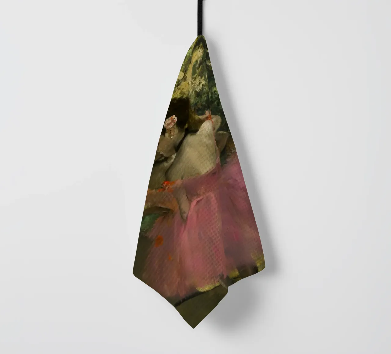 Edgar Degas - Ballerine in rosa canovaccio da cucina da Timeless Artworks