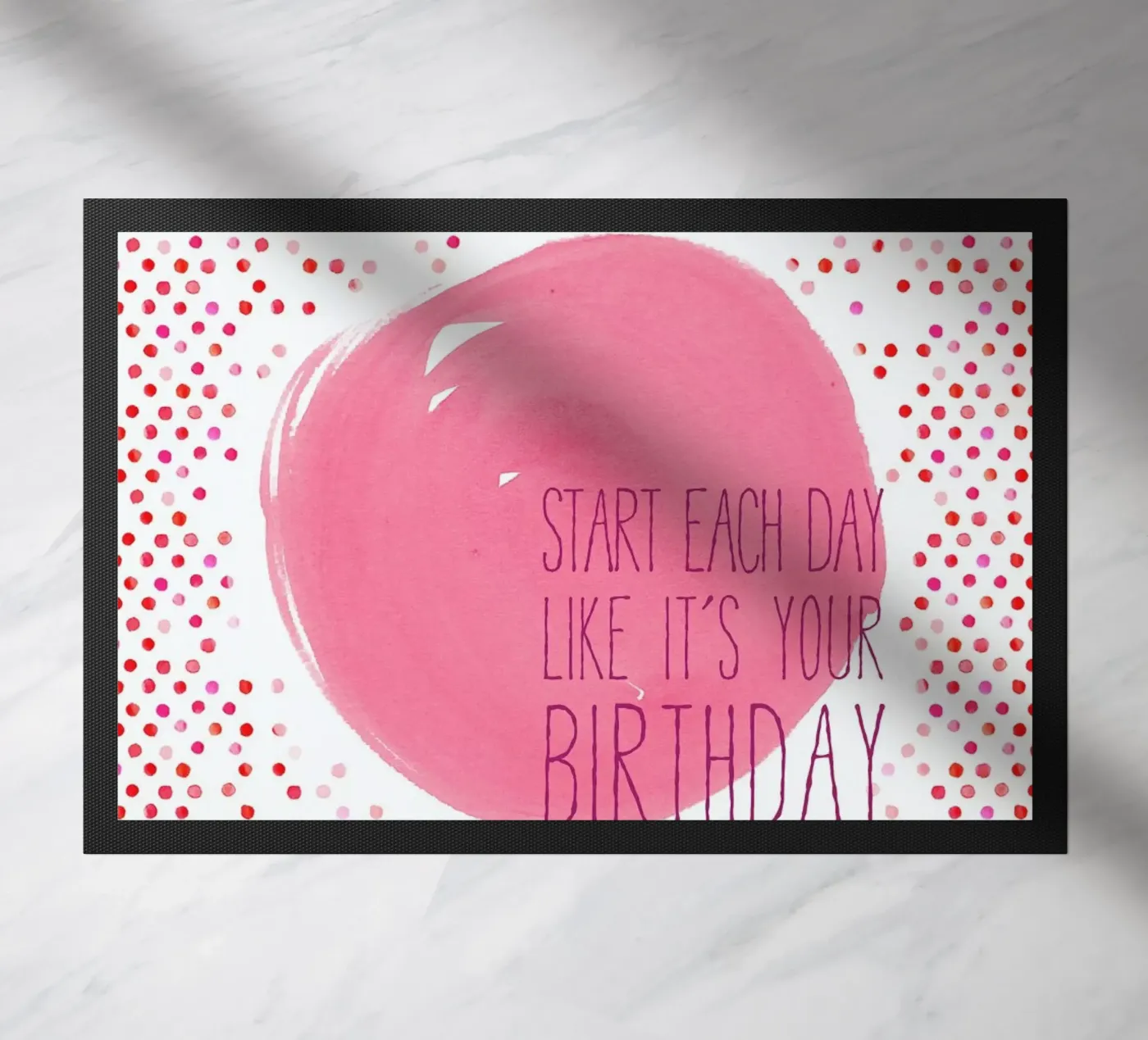 Birthday zerbino da La Belette Rose