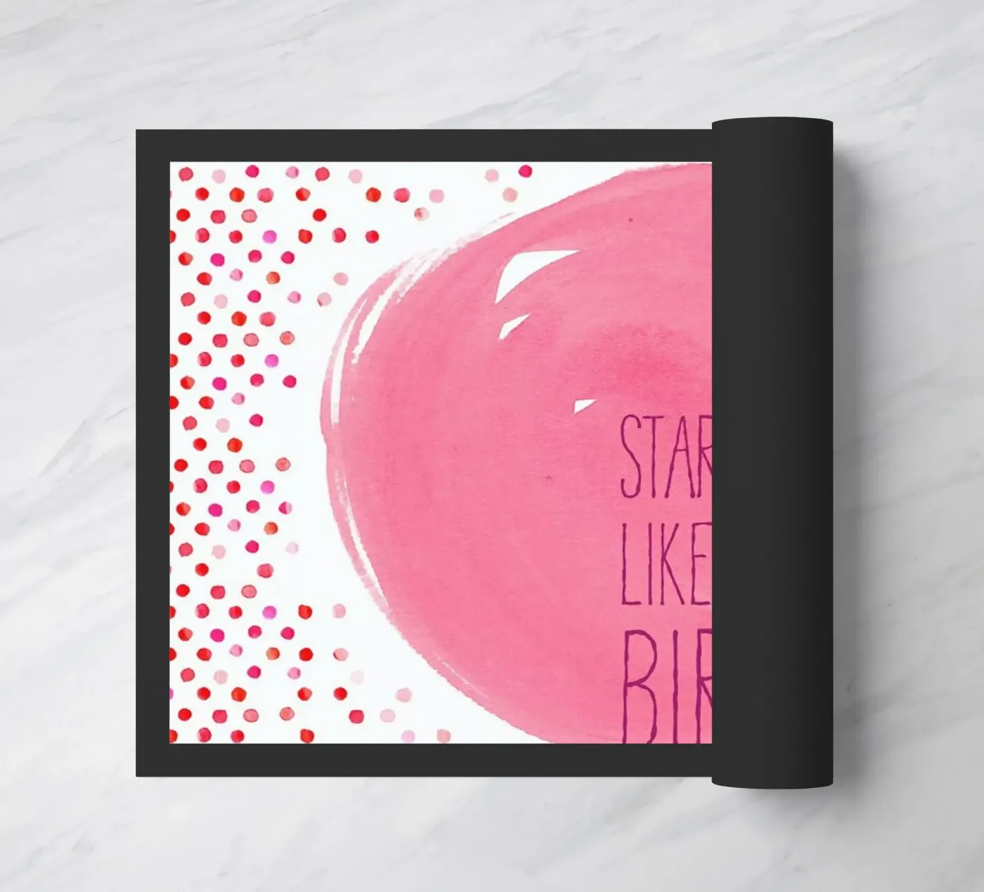 Birthday zerbino da La Belette Rose