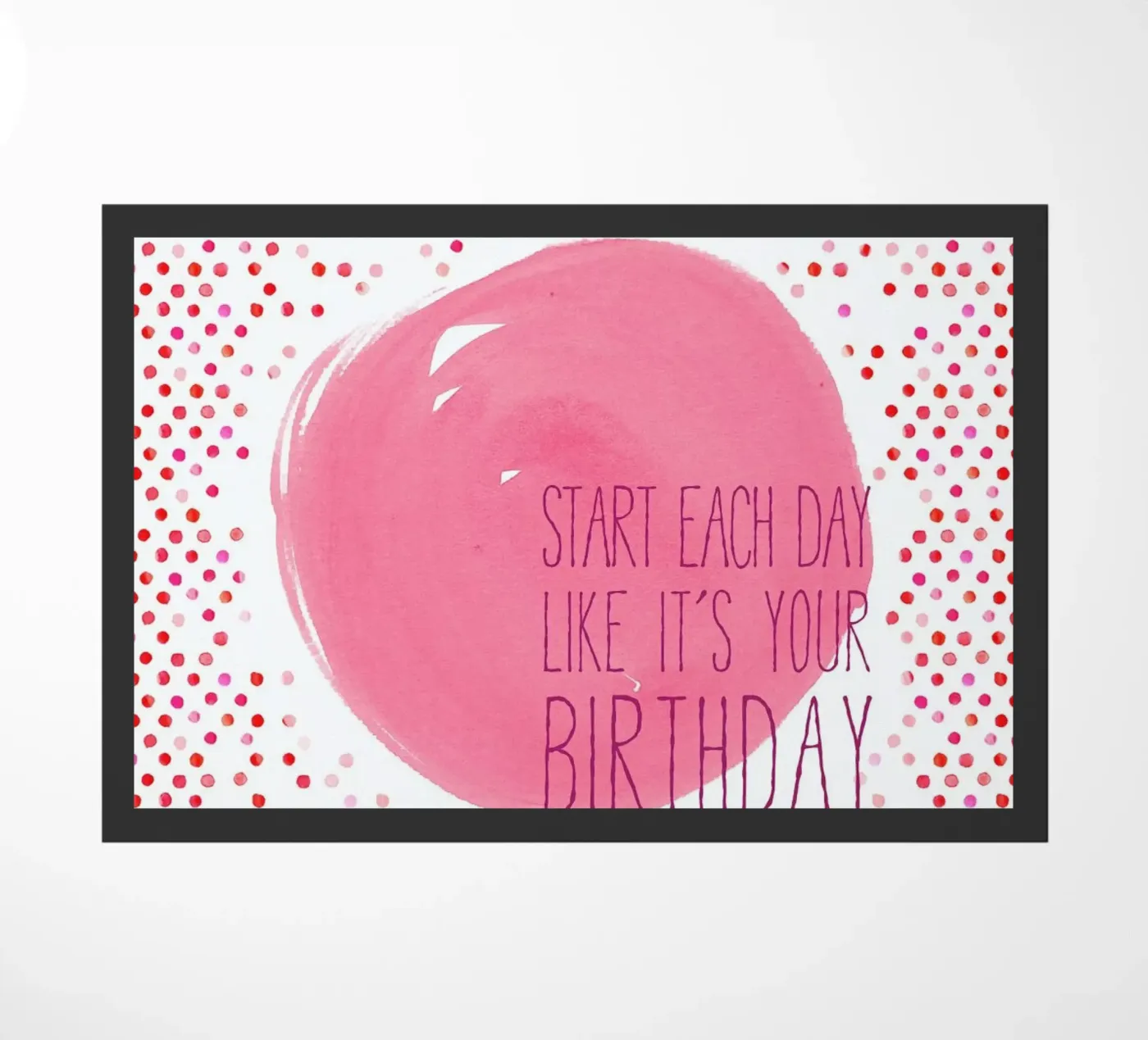 Birthday zerbino da La Belette Rose