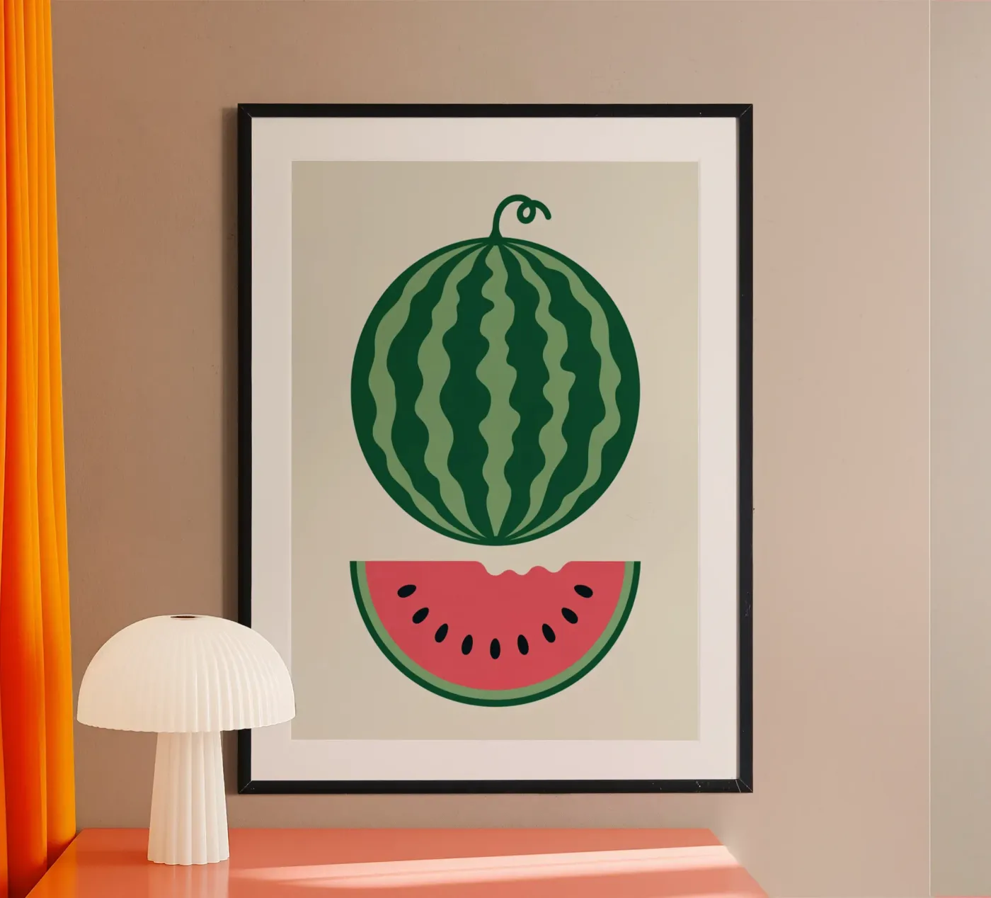 Anguria intera e a fette poster da Trace Simonis Flowers