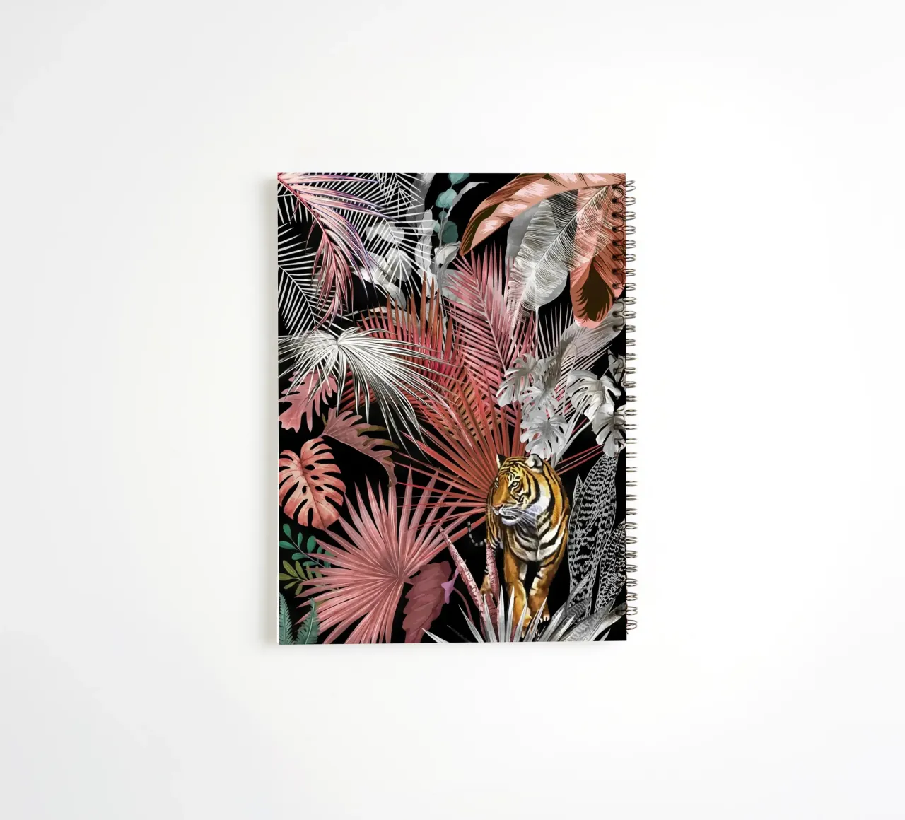 Jungle Tiger 02 spiral notebook by amini54