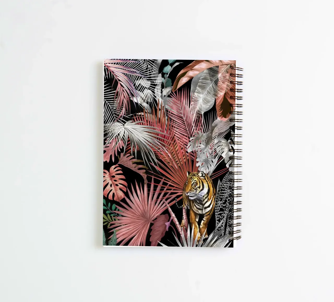 Jungle Tiger 02 spiral notebook by amini54