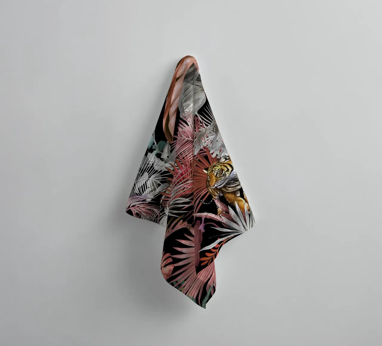 Jungle Tiger 02 towel by amini54