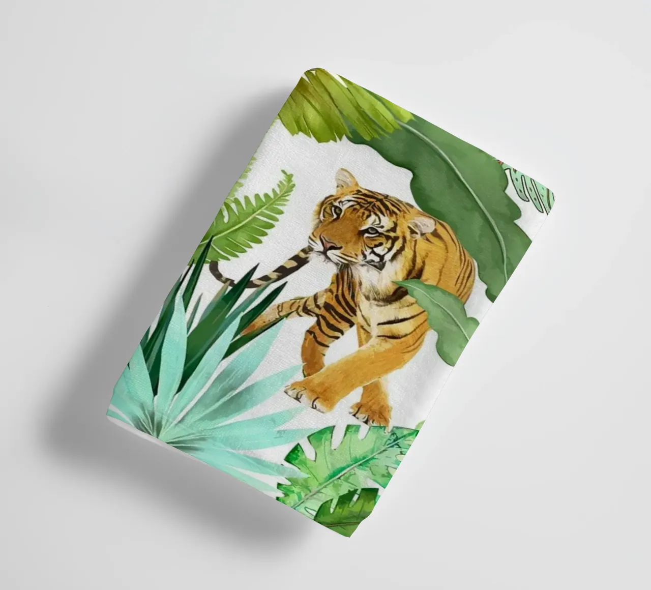 Jungle Tiger 04 towel by amini54