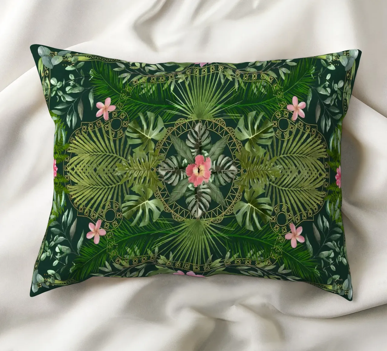 Fogliame tropicale 15 cuscino da amini54