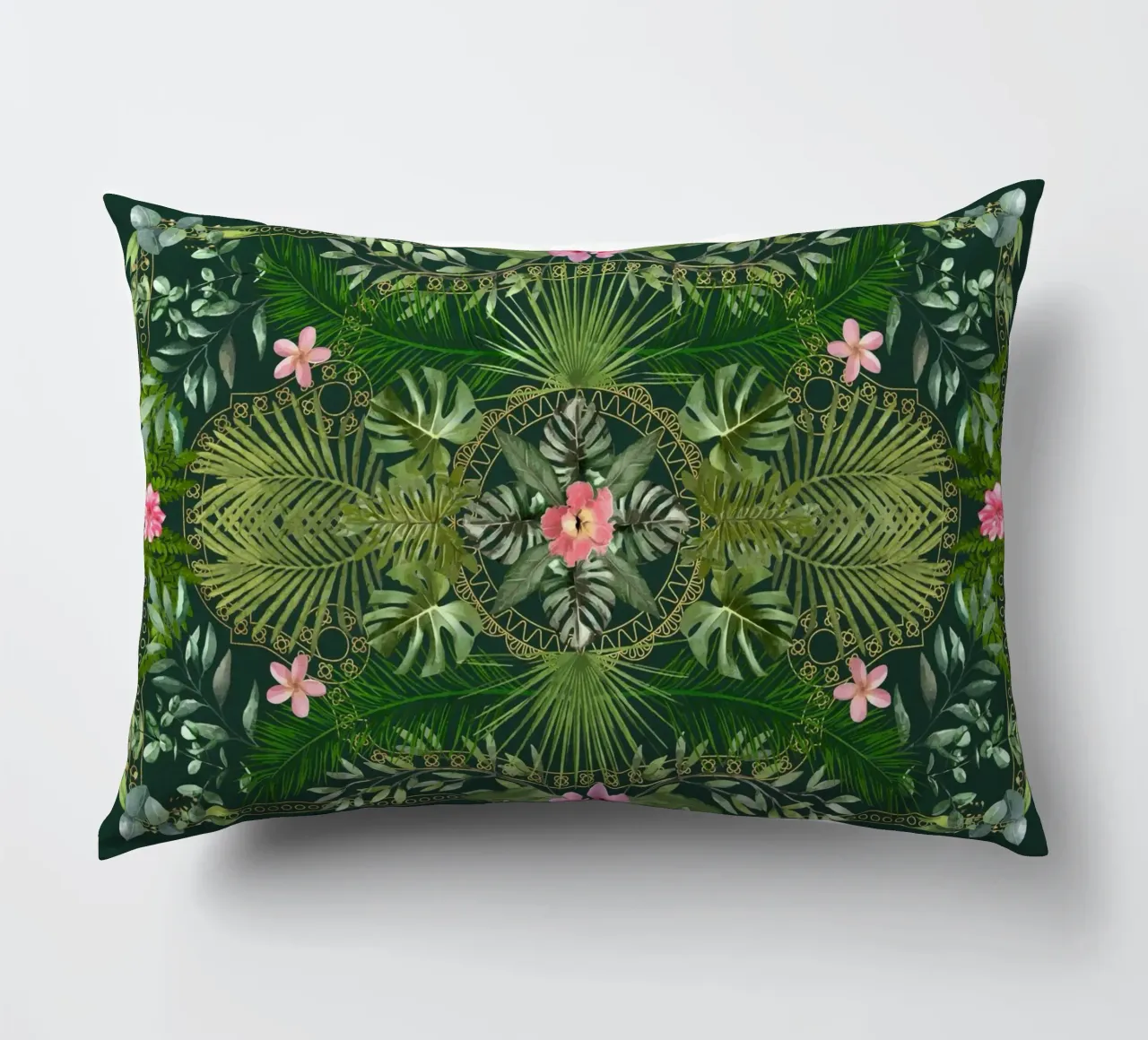 Fogliame tropicale 15 cuscino da amini54