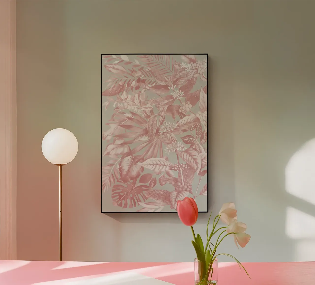 Fogliame tropicale 11 plexiglass da amini54