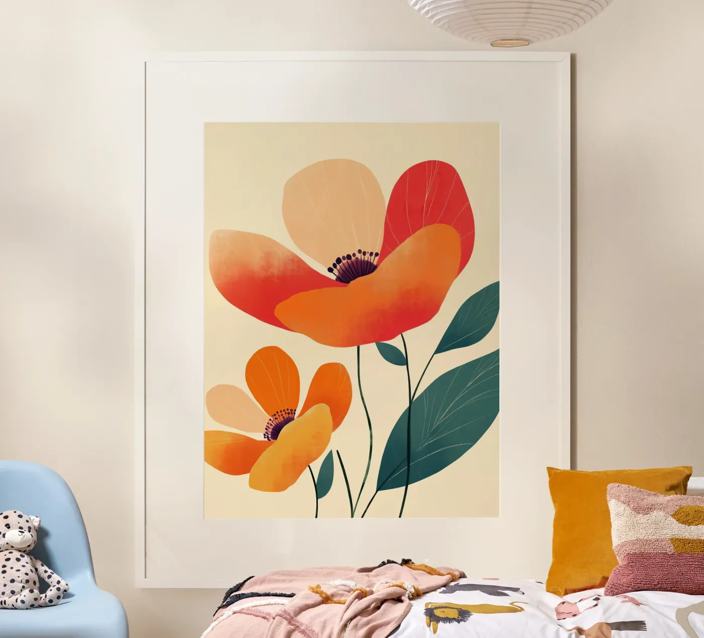 Sunset Blooms poster da Kiki