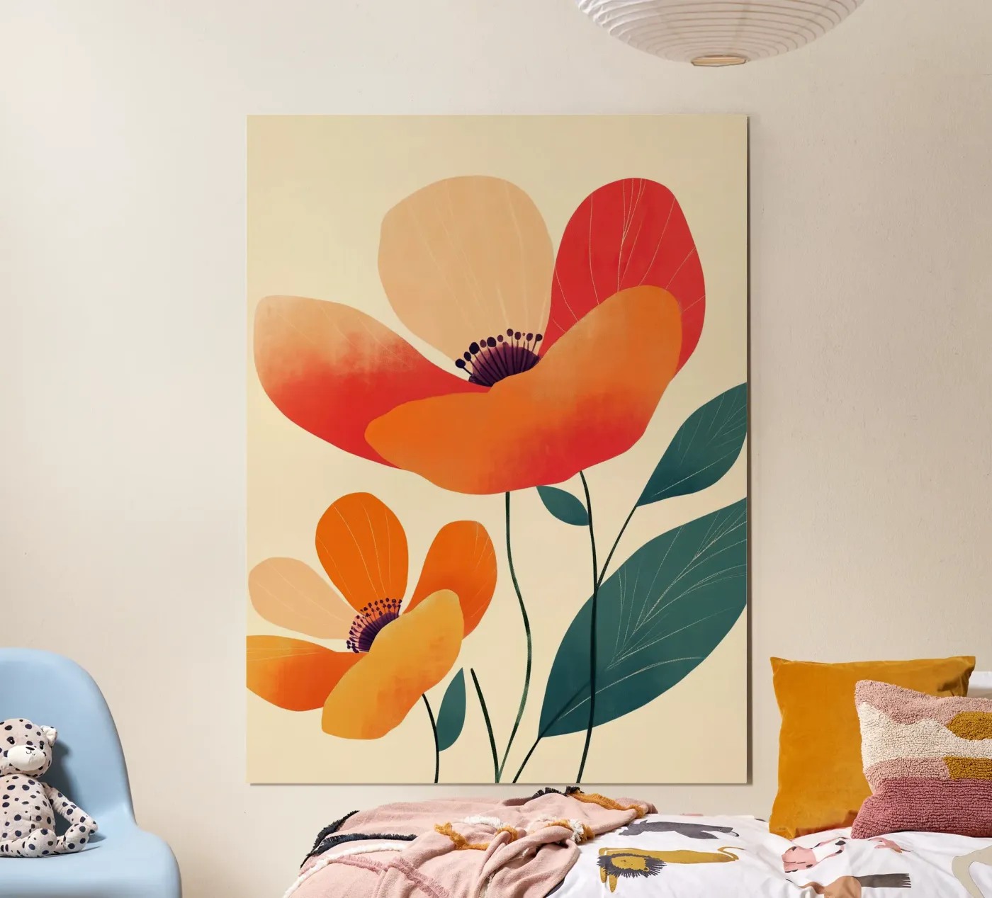 Sunset Blooms poster da Kiki