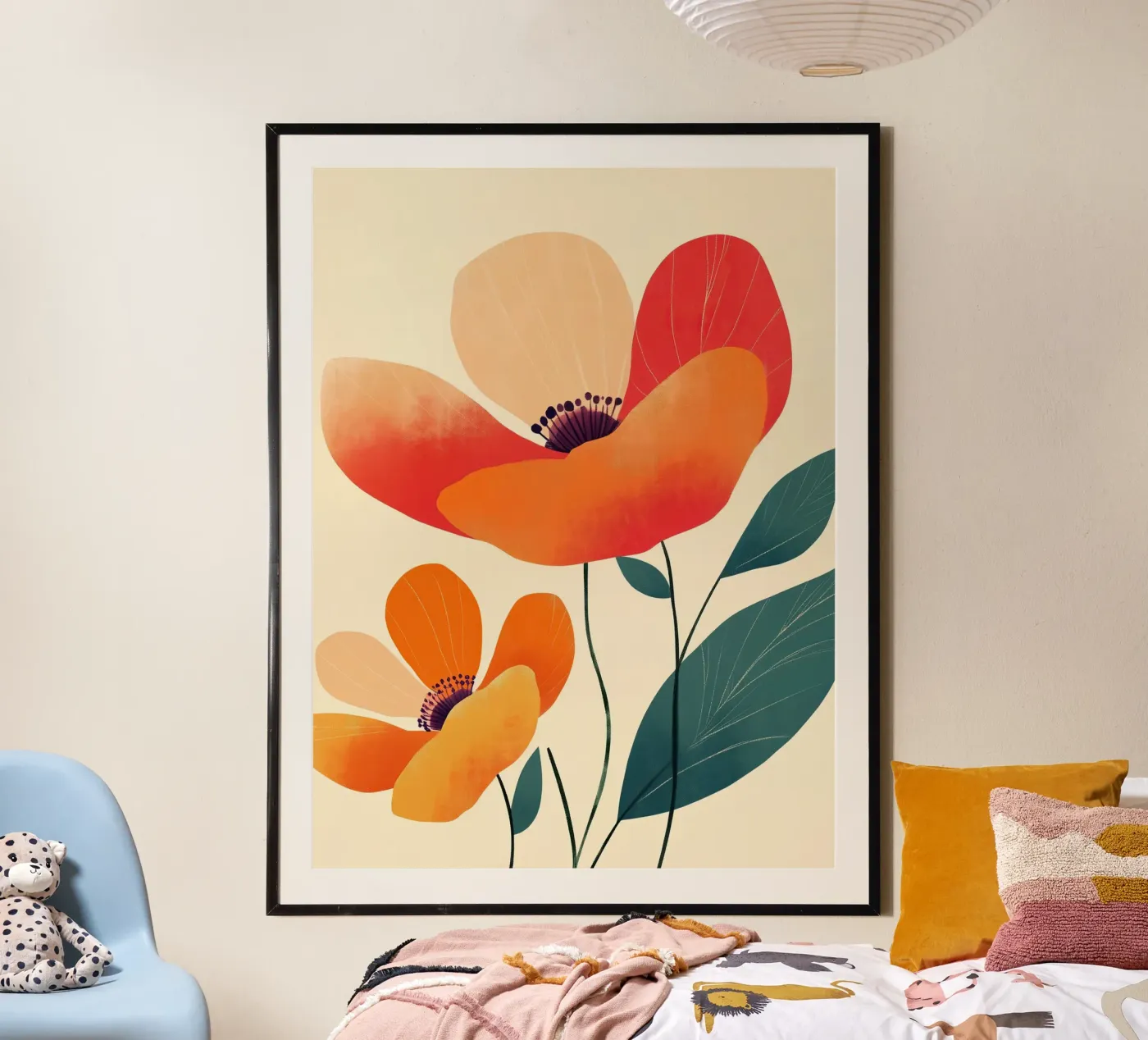 Sunset Blooms poster da Kiki