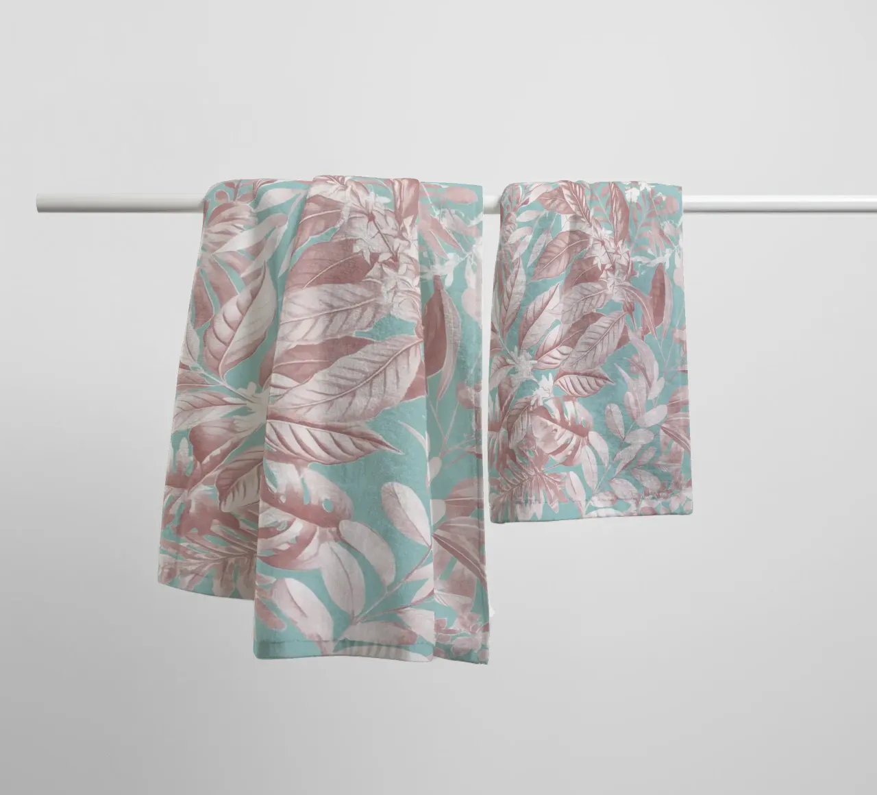 Tropical Foliage 13 towel by amini54