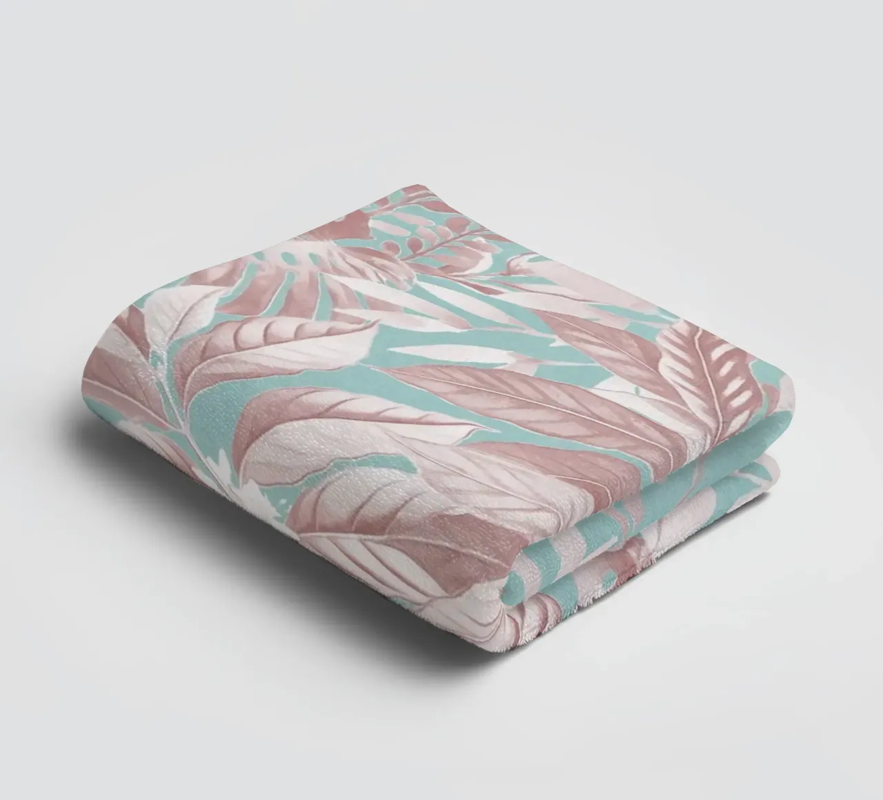 Tropical Foliage 13 towel by amini54