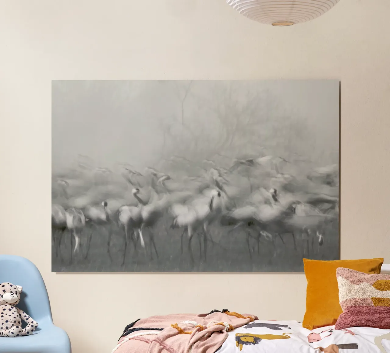 Agamon hula - Amnon Eichelberg poster con telaio in plastica da Pictufy