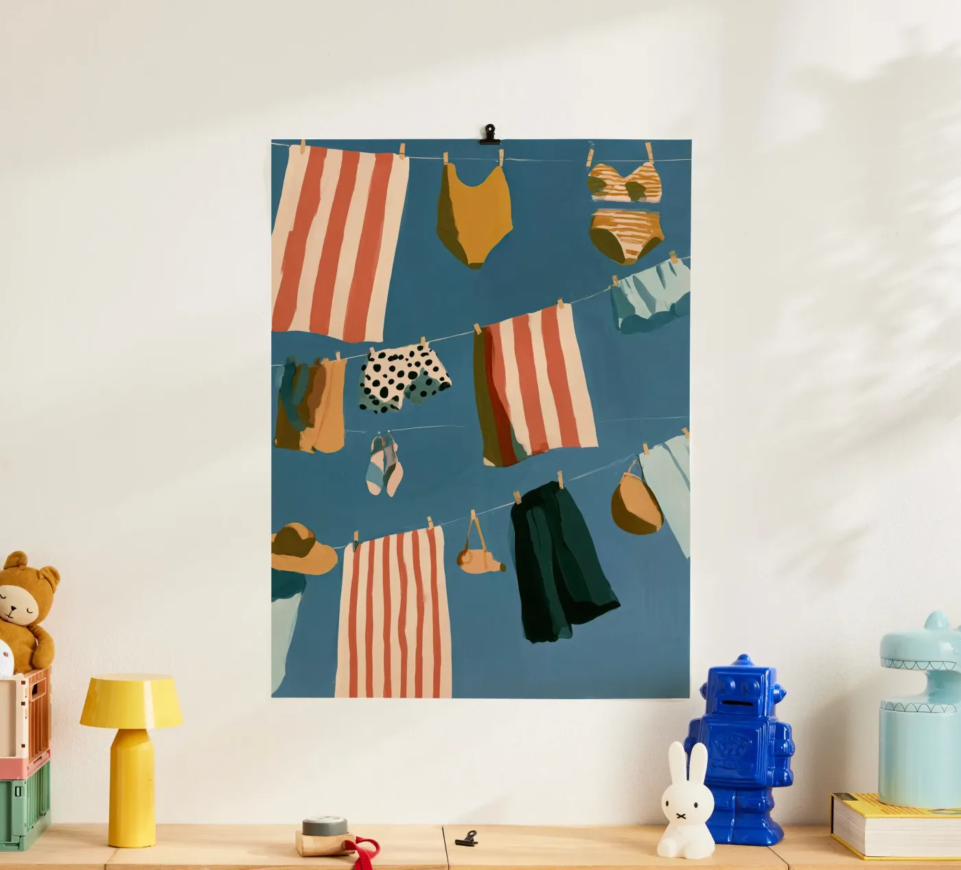 Summer Laundry poster da Hugo