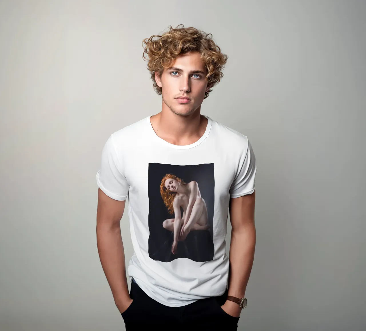 Holly hi key t-shirt da Dave Hare Photography