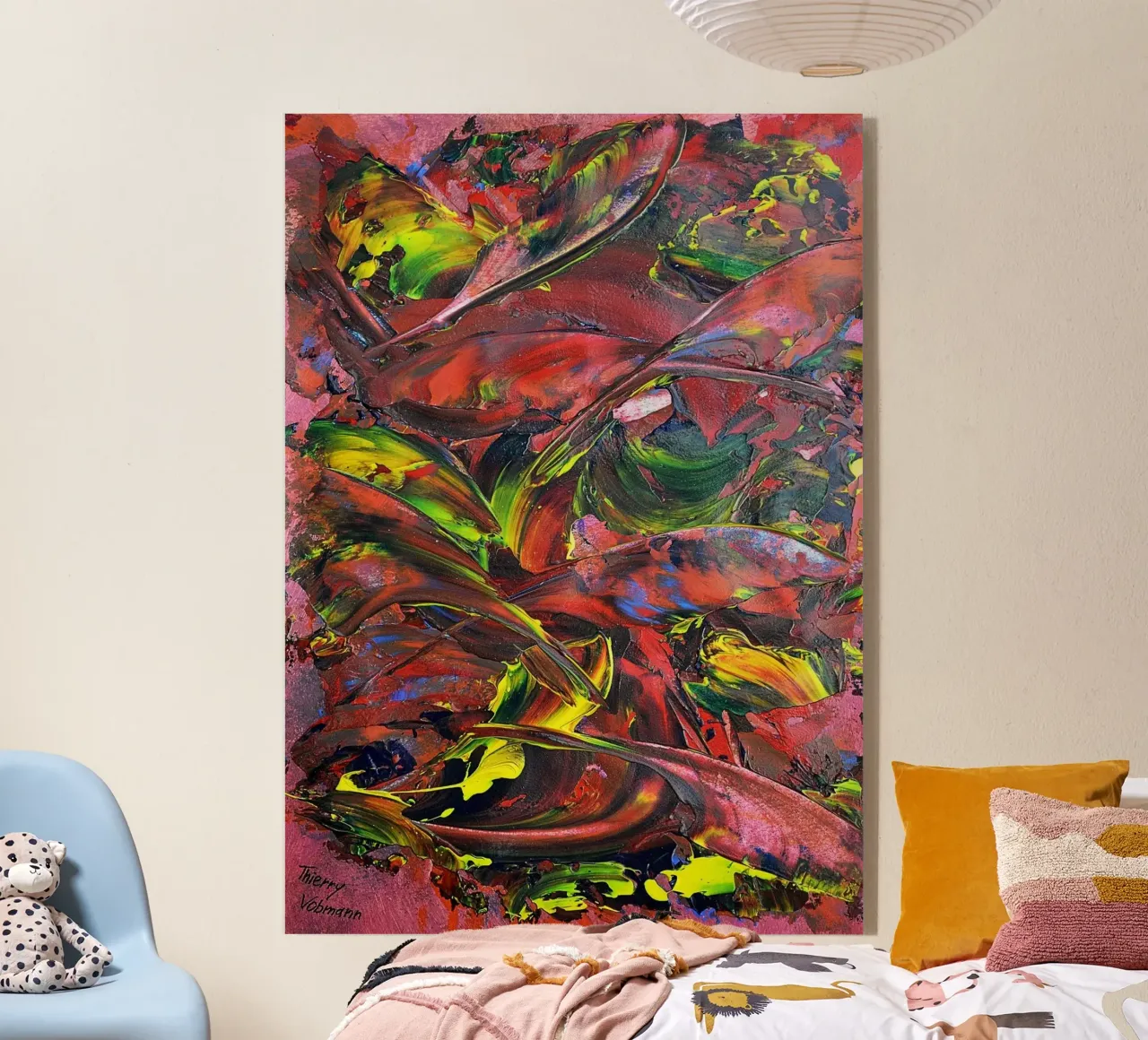 IDEAL GIFT 26 plexiglass da Thierry Vobmann Abstract painting