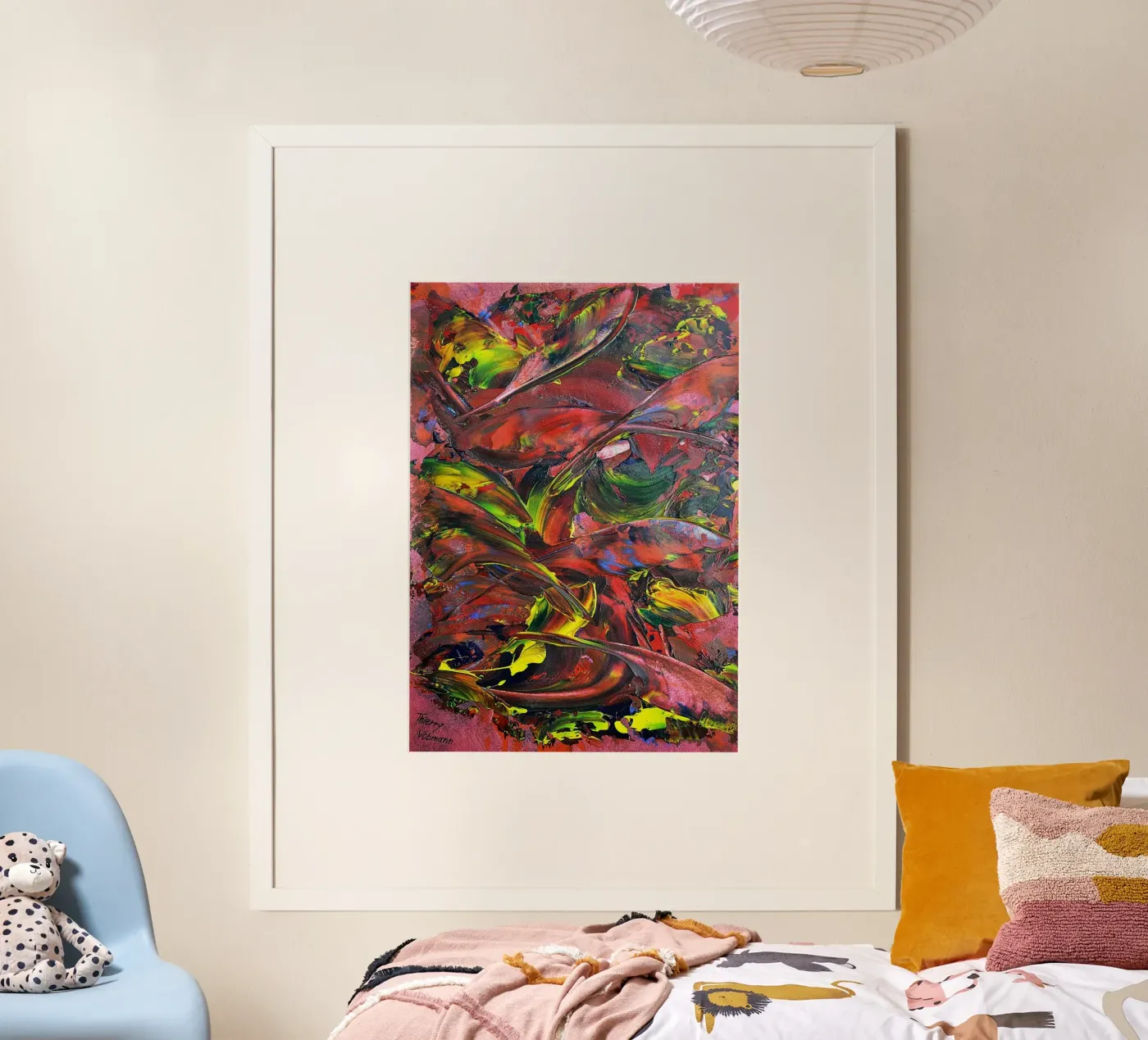 IDEAL GIFT 26 poster da Thierry Vobmann Abstract painting